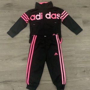 Girls Adidas sweatsuit